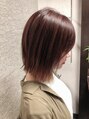 チューザン(CHUZAN) 切りっぱなしハイライトボブ★