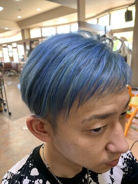 プレッソヘアー Presso hair マリンブルー