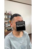 barberカット【マンバンスキンフェードスタイル】
