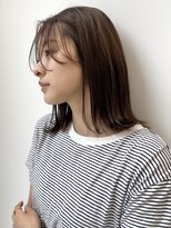 オーシャン(Ocean)&nbsp;［OCEAN Hair&Life 水田成美］プツッとトレンド外ハネボブ☆