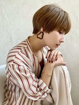 クオート(quoit) 【quoit】大人ナチュラルなマッシュショート( 堀江/四ツ橋 )θ