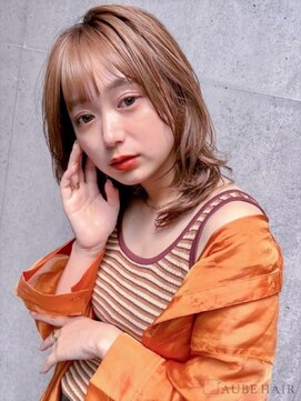 オーブ ヘアー シアナ 南類家店(AUBE HAIR siana) 20代・30代_マロンベージュ