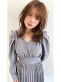 tuuli☆30代40代ペールベージュ切りっぱなしミディアム　254