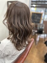 ヘアーサロン カラー 色彩店(COLOR)&nbsp;ブリーチなしミルクティーカラー