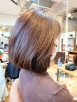 カミビトグロウ(kamibito glow)&nbsp;20代30代40代ラベンダーベージュマッシュウルフ立体感美肌