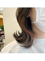 アリスバイアフロート 自由が丘(ALICe by AFLOAT)&nbsp;インナーカラー/ミルクティーベージュ