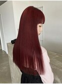 10代20代髪質改善艶髪スタイルストレート美肌カラー韓国ヘア