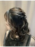 ハーフアップ☆