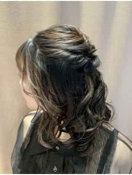 アンチェ(Anche) ハーフアップ☆