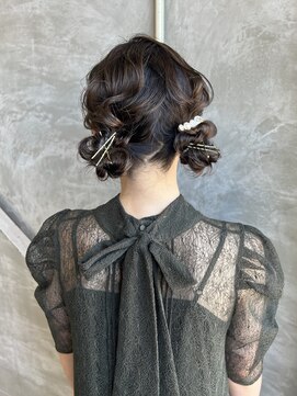 ジルジェニー(jill janne) ツインお団子