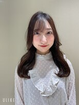 韓国ヘア×グレージュカラー×シルキーベージュ