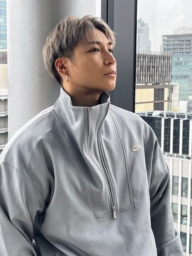 ソーホーニューヨーク ギンザ(SOHO NEW YORK GINZA) センターパートツーブロックグレージュダブルカラー