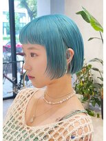 ディーン 栄店(DEAN)&nbsp;DEAN/ブルーカラー/ダブルカラーインナーカラーケアブリーチ