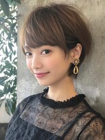 ロビー 表参道(ROBBY) ショートヘア/レイヤー/分け目なし/前髪あり/30代・40代