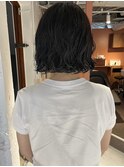 【三ツ井純】大人可愛い 耳かけボブパーマ コテ巻き風パーマ