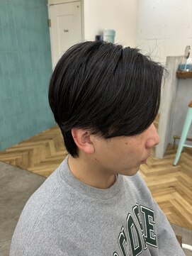 ロミー 本厚木(ROMMY.) 【メンズ大人ヘア】かき分けマッシュ