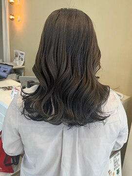 ピピバイヨーク(pipi, by yoke.) 透明感シアーブラウン/セミロング