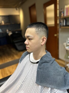 ヘアーハウスオガワ ボウズスキンフェード