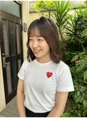 ロブの韓国風パーマ/コテ巻き風パーマ/高知パーマ