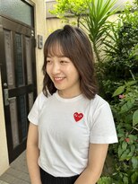 マツ 美容室(Matsu 美容室)&nbsp;ロブの韓国風パーマ/コテ巻き風パーマ/高知パーマ