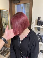 ワンバイワンクラッカ(one by one CLACCA)&nbsp;ピンクベージュ×ボブ