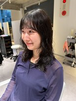 アム(amu)&nbsp;ミディアムパーマ/パーマミディアム/パーマヘア/レイヤーパーマ