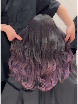 アライブ ハラジュク(ALIVE harajuku) 今流行りの海外風バレイヤージュ
