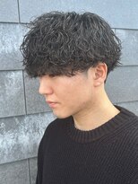 ニアウ 高崎店(Niau)&nbsp;メンズツイストスパイラルパーママッシュ群馬高崎眉毛