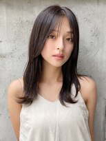 エトラ 渋谷店(etora)&nbsp;小顔 美髪 レイヤーカット イメチェン ワイドバング"