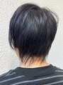 松本平太郎美容室 吉祥寺本店 ふんわりさせたショートスタイル。アシメになってます