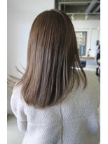 クイン(qin)&nbsp;ブリーチなしこっくりブラウンベージュ