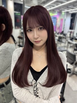 ユーフォリア 渋谷グランデ(Euphoria SHIBUYA GRANDE) カシスブラウン ブリーチなしダブルカラー