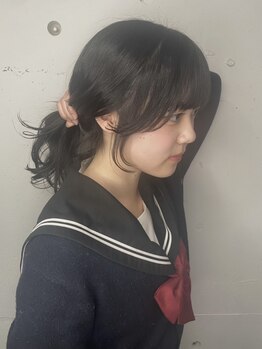 リット(rit.)の写真/【立川駅徒歩3分】あなたにぴったりの骨格似合わせカット！新しい自分に出会えるサロンです◎