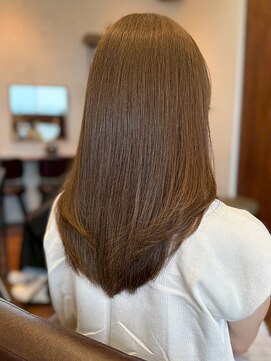 シェール(cher) 髪質改善/縮毛矯正/ロング/ストレート【cher西宮北口：MAYA】