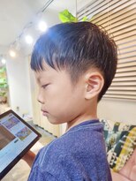 スーハ 恵比寿(SUUHA) キッズカット/2ブロックショート/キッズスタイル/子連れ歓迎