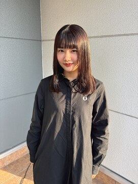 ヘアーアイストゥーレ(HAIR ICI TRE) 美髪ストレートぷつっとミディアム質感トリートメント