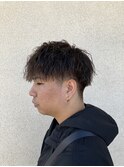 ツイスパ/メンズパーマ/波巻きツイスパ/縦落ちツイスパ/岡崎市
