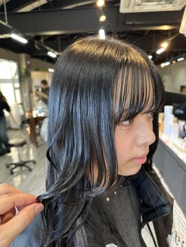 レイヤースタイルを巻いて可愛く◎