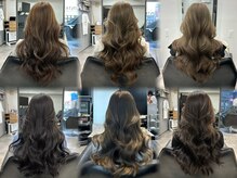 厳選した高級商材を使用。透明感カラーもお任せください。