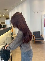 ソワンドブレス 阿倍野店(soin de brace)&nbsp;ピンクブラウン／レディース／小顔