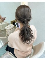 ロンドブルーム 天神大名店(Lond Bloom)&nbsp;暗めカラー/ブリーチなしカラー/ヘアアレンジ/福岡/天神/20代