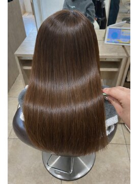 アース 岡崎店(HAIR&MAKE EARTH) 艶髪ストレート