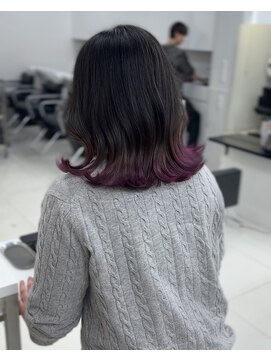 アライブ ハラジュク(ALIVE harajuku) グラデーションカラーバレイヤージュインナーカラー　ryota