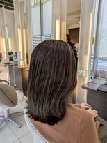 ブルーテーフ(Bleu Terre)&nbsp;盛岡【白髪ぼかしハイライトグレージュ】入学式卒業式に◎