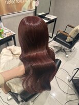 フォルテノエル 静岡鷹匠店(FORTE Noel) 髪質改善/ブリーチ/ワインレッド/暖色カラー