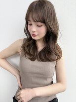 ディーエックス スリー(Dxxxx III)&nbsp;ミディアムレイヤー顔周りレイヤーココアブラウン韓国ヘア