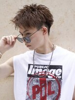 エイド 本店(aid) ビジネスショートアップバング束感スパイカーショート