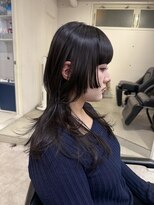 シーン(seen)&nbsp;姫カットウルフレイヤーハッシュカットウルフカット