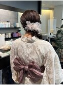 浴衣着付け/ヘアアレンジ/ゆるふわ