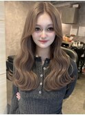 《巴結生》ミルクティーグレージュ/ヘーゼルベージュ